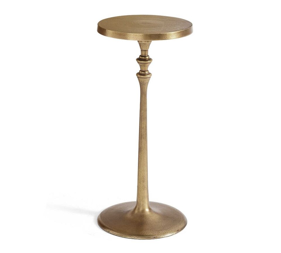 Round Metal Cocktail Table Pottery Barn Australia — free download